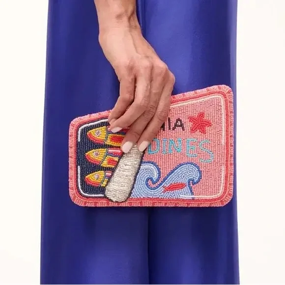 Staud Sardine Beaded Clutch Bag - Picture 5 of 5